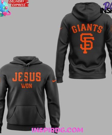 San Francisco Giants X Jesus Won 2025 Limited Edition All Over Print Hoodie