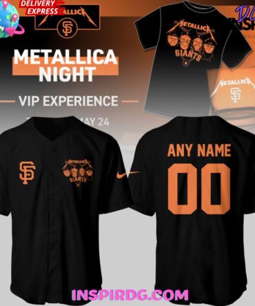 San Francisco Giants X Metallica 2025 Baseball Jersey