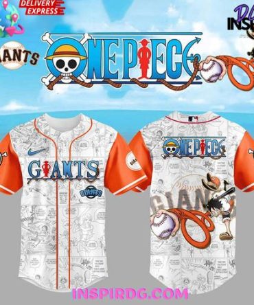 San Francisco Giants X One Piece Grand Line Game Day Jersey