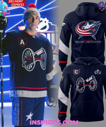 Columbus Blue Jackets 2025 Stadium Series Limited Nhl All Over Print Hoodie, 3D Hoodie