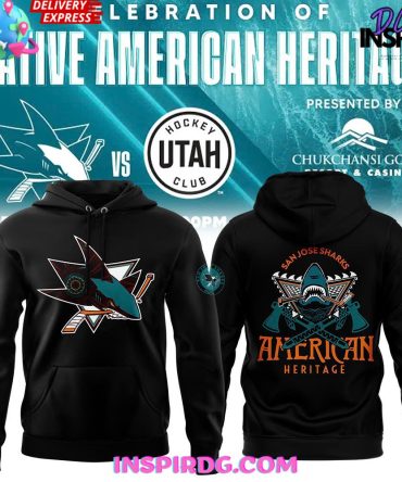 San Jose Sharks Celebration Of Native American Heritage Edition Hoodie