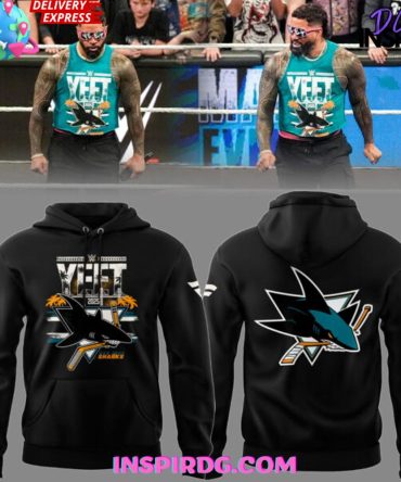 San Jose Sharks Yeet Limited Edition Black All Over Print Hoodie, 3D Hoodie