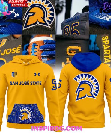 San Jose State Spartans Special Gold Hoodie