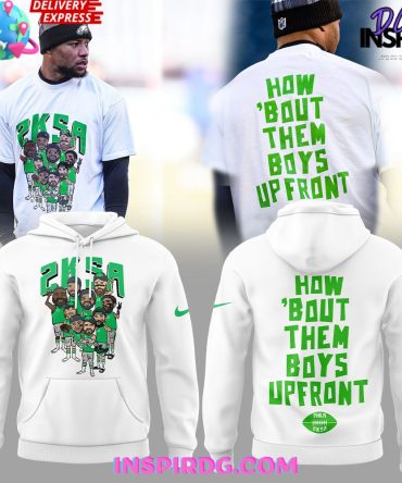 Saquon Barkley 2Ksa How Bout Them Boys Upfront All Over Print Hoodie, 3D Hoodie