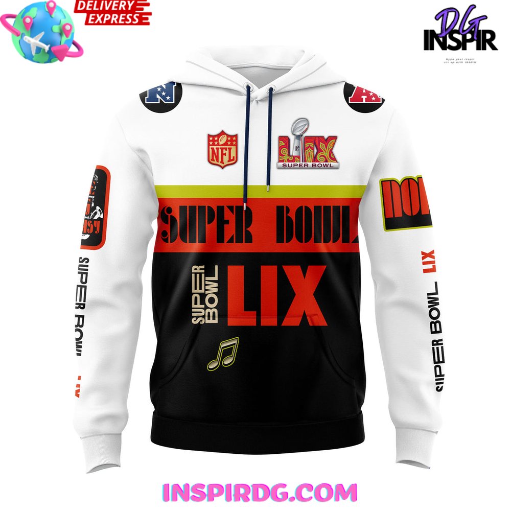 Saquon Barkley Super Bowl Lix Pro Standard City Pinnacle All Over Print Hoodie, 3D Hoodie - Image 2