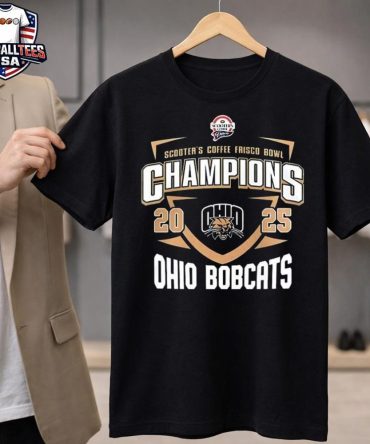 Scooter’S Coffee Frisco Bowl Champions Ohio Bobcats 2025 Unisex Shirt