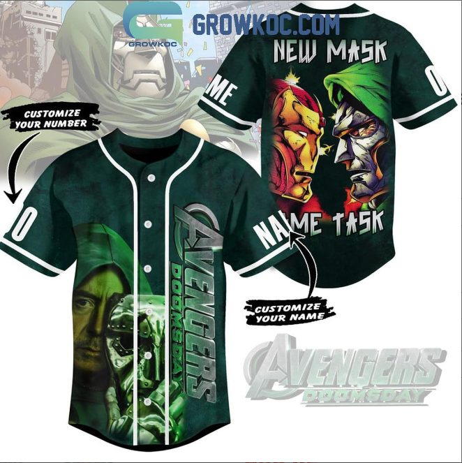 Custom Avengers Doomsday Jersey - Personalize Your Name & Number - Unique Superhero Design
