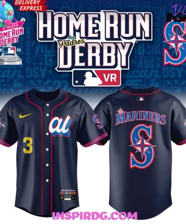 Seattle Mariners 2025 Home Run Derby Baseball Jersey