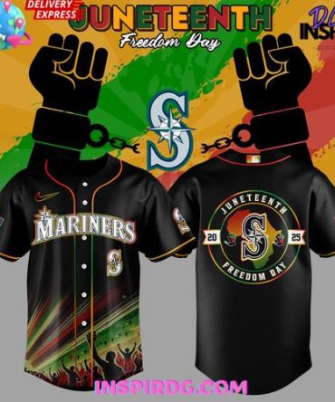 Seattle Mariners Juneteenth Freedom Day 2025 Baseball Jersey