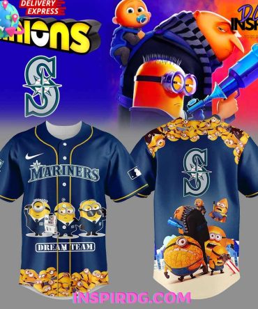 Seattle Mariners Minions Dream Team Special Baseball Jersey