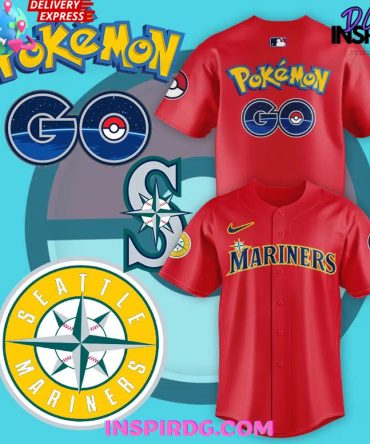 Seattle Mariners Pokémon Go Special Baseball Jersey