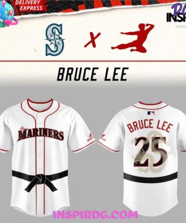 Seattle Mariners X Bruce Lee Dragon Legacy Limited Edition Jersey