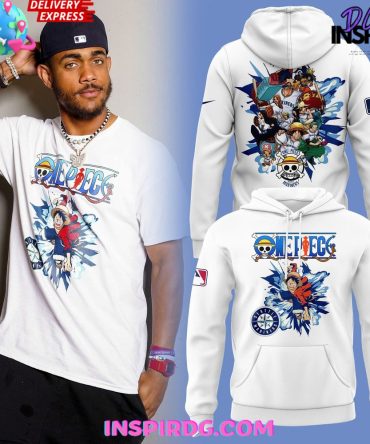 Seattle Mariners X One Piece 2025 All Over Print Hoodie, 3D Hoodie