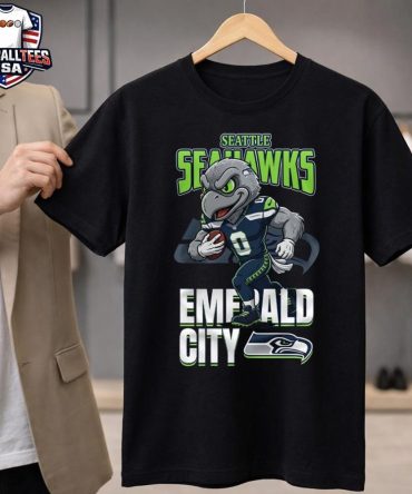 Seattle Seahawks Mascot Emerald City 2026 Unisex Shirt