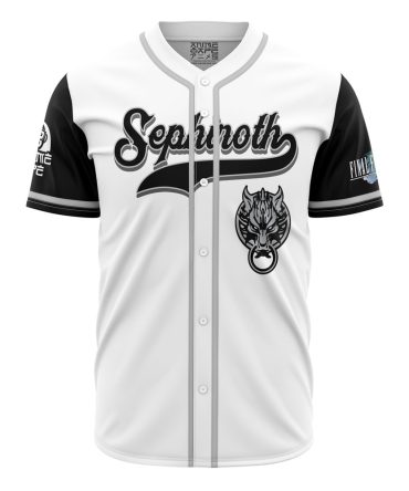 Sephiroth Final Fantasy Baseball Jersey