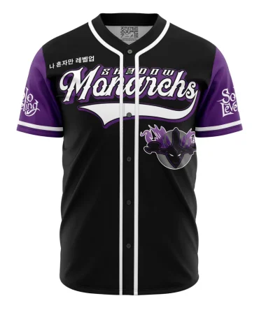Shadow Monarchs God Solo Leveling Baseball Jersey