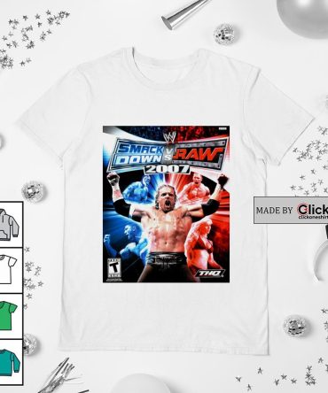 Smackdown Vs Raw 2007 Wwe Poster Shirt