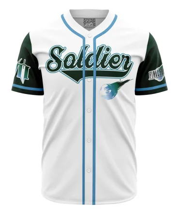 Soldier Final Fantasy 7 Baseball Jersey