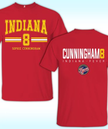 Sophie Cunningham Shirt, Cunningham 8 Indiana Fever