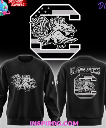 South Carolina Gamecocks American Flag Special Black Sweatshirt