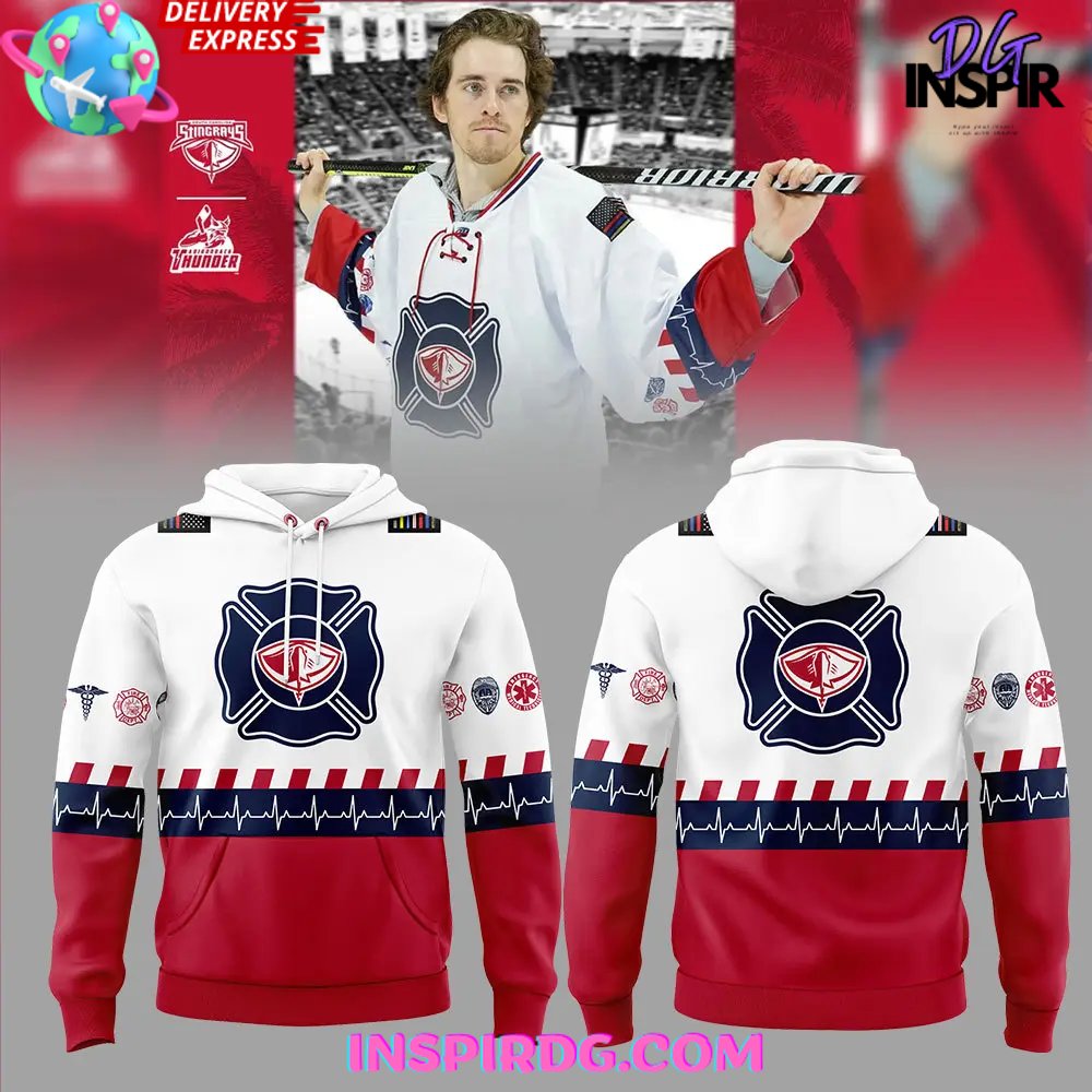 South Carolina Stingrays First Responders Night Hoodie