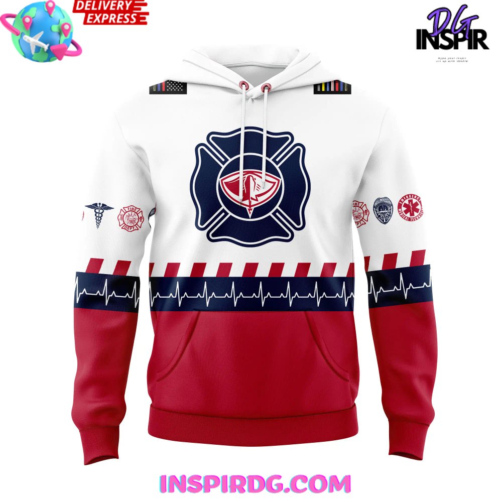 South Carolina Stingrays First Responders Night Hoodie - Image 2