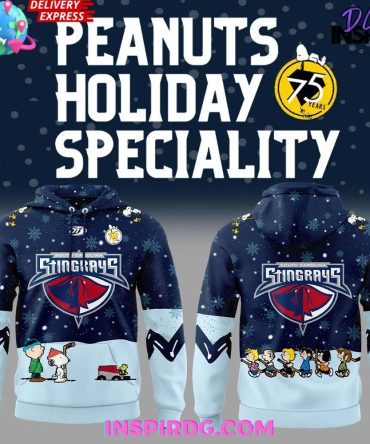 South Carolina Stingrays Peanuts Night Specialty Hoodie