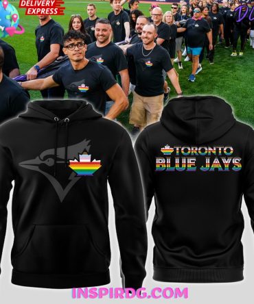 Pride Night Toronto Blue Jays Black Hoodie