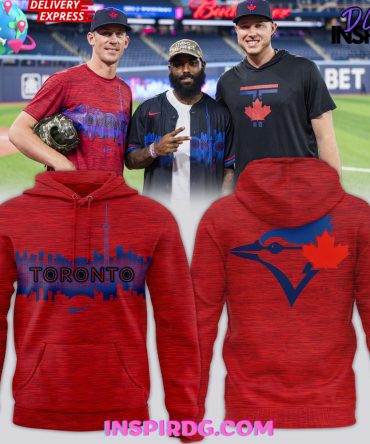 Special Toronto Blue Jays Baseball Team Red Hoodie