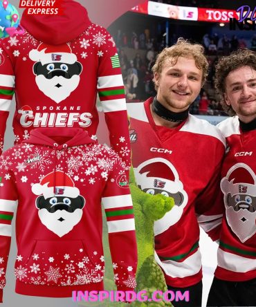 Spokane Chiefs Christmas 2024 Hoodie