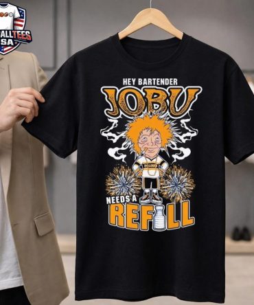 St Louis Blues Hey Bartender Jobu Needs A Refill Unisex Shirt