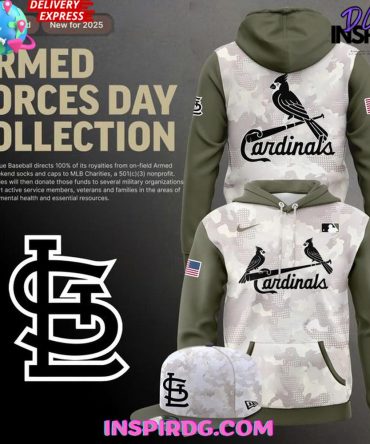Stylish Armed Forces Day Hoodie  – Cardinals Design, Limited Edition 2025