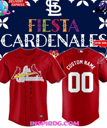 St. Louis Cardinals Fiesta Cardenales Baseball Jersey