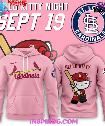 St. Louis Cardinals X Hello Kitty Night 2024 Hoodie