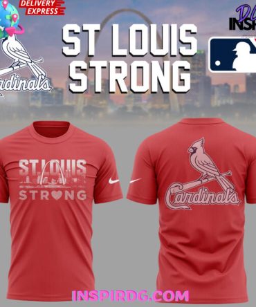 St. Louis Strong X Cardinals City Red Nike T-Shirt