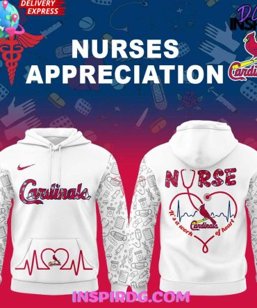 St.Louis Cardinals Nurses Appreciation 2025 All Over Print Hoodie