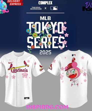 St. Louis Cardinals Takashi Murakami X Mlb World Tour Tokyo Series 2025 Jersey