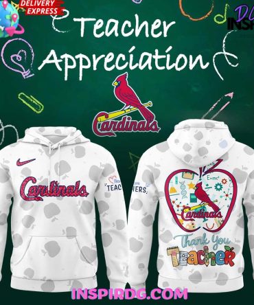 St.Louis Cardinals Teacher Appreciation Night 2025 All Over Print Hoodie