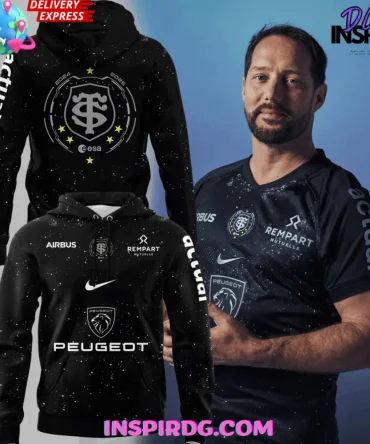 Stade Toulousain X 2025 Esa Space Edition All Over Print Hoodie