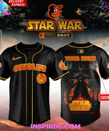 Star Wars X Baltimore Orioles 2025 Baseball Jersey