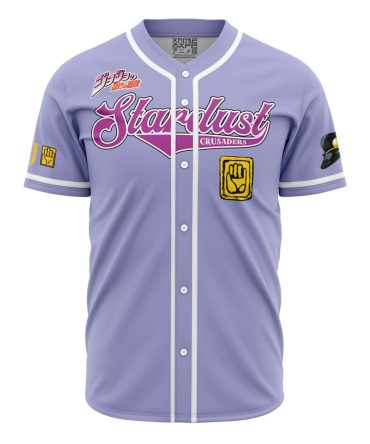 Stardust Crusaders Jojo’S Bizarre Adventure Baseball Jersey