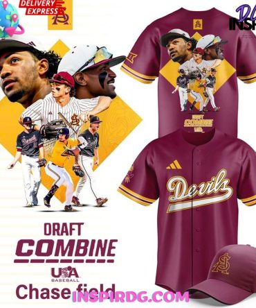 Sun Devil X Draft Combine 2025 Baseball Jersey