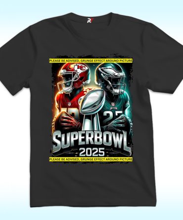 Superbowl 2025, Chiefs, Eagles Shirt