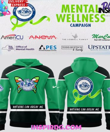 Syracuse Crunch Mental Wellness 2025 All Over Print Hoodie, 3D Hoodie