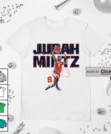 Syracuse Orange Judah Mintz 3 Shirt