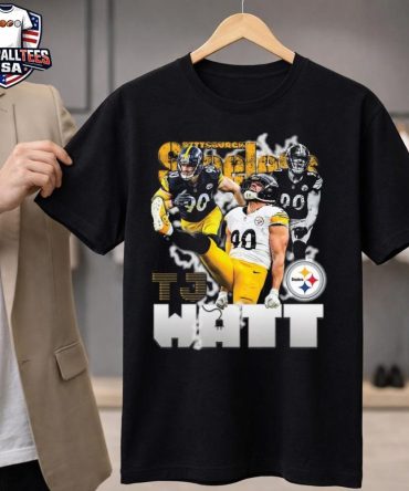 T.J. Watt Black Pittsburgh Steelers Notorious T-Shirt