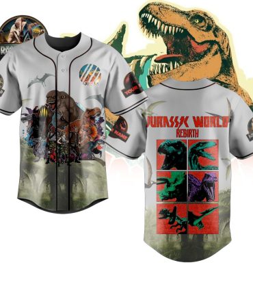 Dinosaur Baseball Jersey - Jurassic Graphic Tee For Fans & Collectors