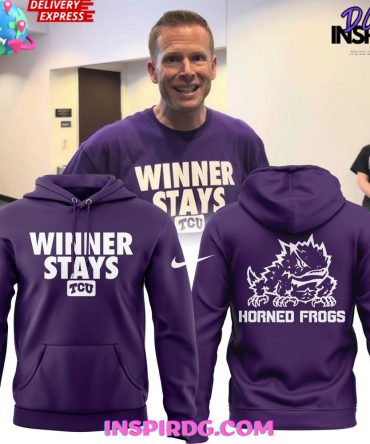 Tcu Football "Winner Stays" Special All Over Print Hoodie