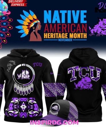 Tcu Horned Frogs Native American Heritage Month Special Hoodie
