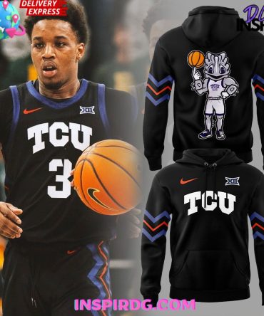 Tcu Men’S Basketball Super Frog Special All Over Print Hoodie, 3D Hoodie